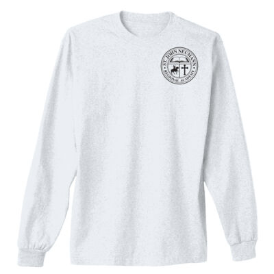 St John Neumann Long Sleeved - - Adult Ultra Cotton®  Long-Sleeve T-Shirt Thumbnail